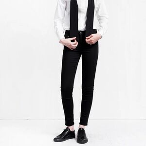 Acne Studios Skin 5 Black Skinny Jeans Size 27/32 Classic